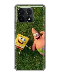 Чохол для Xiaomi POCO F6 Pro з картинкою «Друзі на галявині»