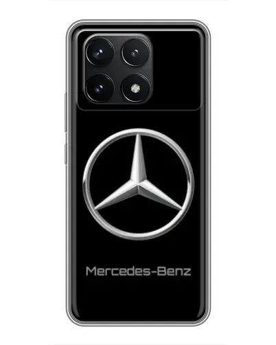 Чехол для Xiaomi POCO F6 Pro с картинкой «Mercedes Silver Logo» Чехол для Xiaomi POCO F6 Pro с картинкой «Mercedes Silver Logo»