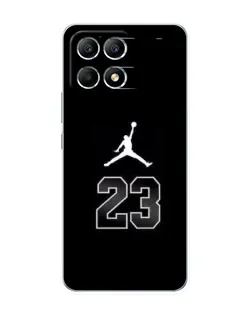 Чехол для Xiaomi POCO F6 с картинкой «Jordan Flight 23»