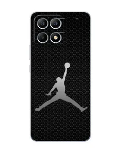 Чехол для Xiaomi POCO F6 с картинкой «Jordan Dark Carbon»