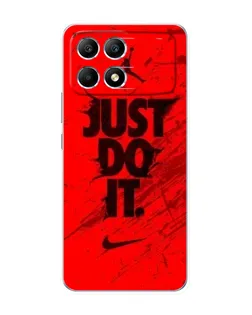 Чехол для Xiaomi POCO F6 с картинкой «Nike Just Do It»