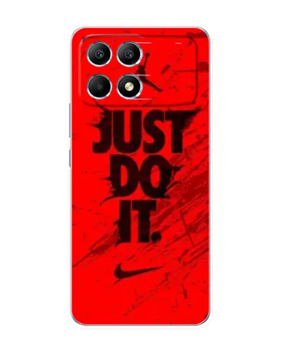 Чехол для Xiaomi POCO F6 с картинкой «Nike Just Do It» Чехол для Xiaomi POCO F6 с картинкой «Nike Just Do It»