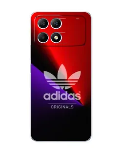 Чехол для Xiaomi POCO F6 с картинкой «Adidas Red Neon» Чехол для Xiaomi POCO F6 с картинкой «Adidas Red Neon»