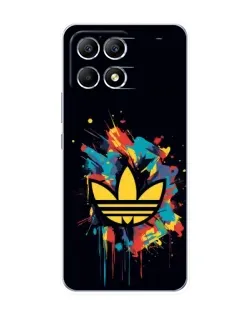 Чехол для Xiaomi POCO F6 с картинкой «Adidas Splash»