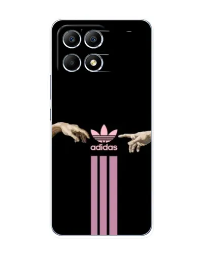 Чехол для Xiaomi POCO F6 с картинкой «Adidas Hands»