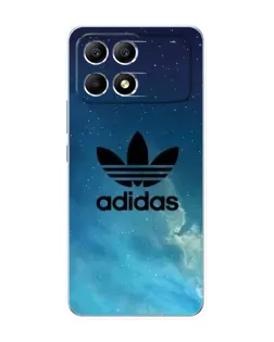 Чехол для Xiaomi POCO F6 с картинкой «Adidas Stone Logo»