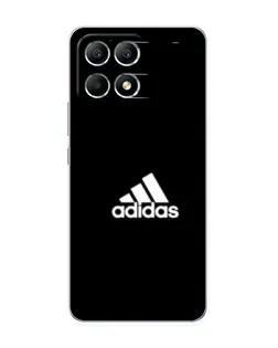 Чехол для Xiaomi POCO F6 с картинкой «Adidas Red Style»