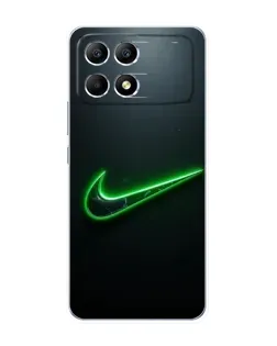 Чехол для Xiaomi POCO F6 с картинкой «Неоновый контур Nike» Чехол для Xiaomi POCO F6 с картинкой «Неоновый контур Nike»