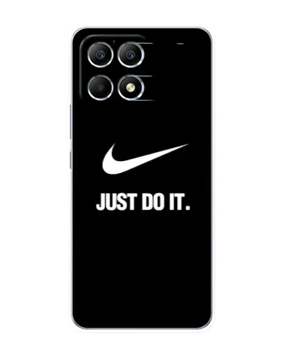 Чехол для Xiaomi POCO F6 с картинкой «Классический принт Nike»