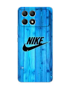 Чехол для Xiaomi POCO F6 с картинкой «Голубое дерево Nike»