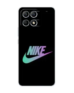 Чехол для Xiaomi POCO F6 с картинкой «Nike — городская ночь»