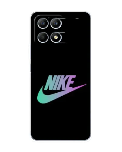 Чехол для Xiaomi POCO F6 с картинкой «Nike — городская ночь»