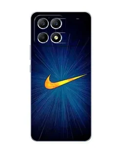 Чохол для Xiaomi POCO F6 з картинкою «Синій пульс Nike»