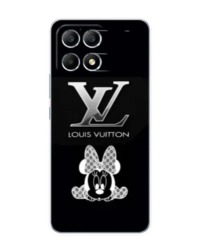 Чехол для Xiaomi POCO F6 с картинкой «LV и Минни Маус» Чехол для Xiaomi POCO F6 с картинкой «LV и Минни Маус»