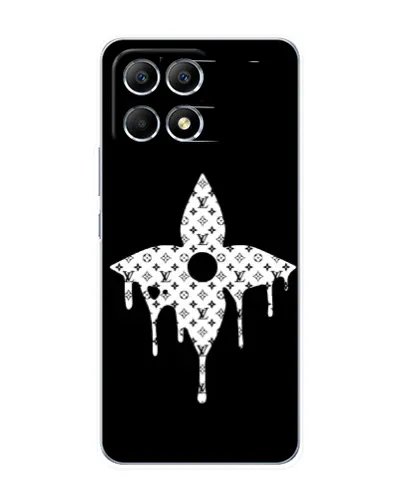 Чехол для Xiaomi POCO F6 с картинкой «Цветочная монограмма» Чехол для Xiaomi POCO F6 с картинкой «Цветочная монограмма»