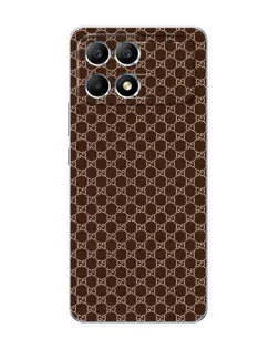 Чохол для Xiaomi POCO F6 з картинкою «Gucci — шоколадна сітка» Чохол для Xiaomi POCO F6 з картинкою «Gucci — шоколадна сітка»