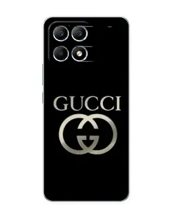 Чохол для Xiaomi POCO F6 з картинкою «Gucci — золото на чорному» Чохол для Xiaomi POCO F6 з картинкою «Gucci — золото на чорному»