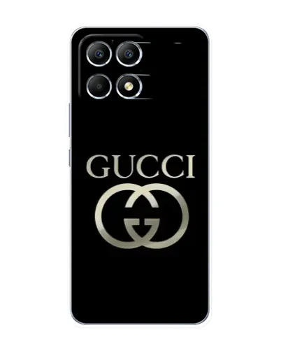 Чохол для Xiaomi POCO F6 з картинкою «Gucci — золото на чорному» Чохол для Xiaomi POCO F6 з картинкою «Gucci — золото на чорному»