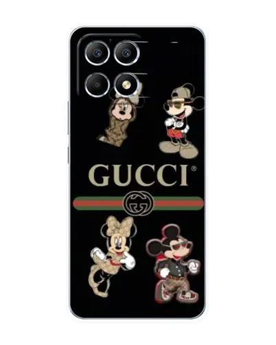Чохол для Xiaomi POCO F6 з картинкою «Gucci — герої Disney та монограма» Чохол для Xiaomi POCO F6 з картинкою «Gucci — герої Disney та монограма»