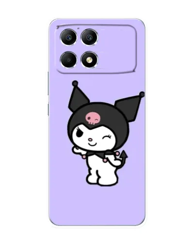 Чехол для Xiaomi POCO F6 с картинкой «Классическая Kuromi»
