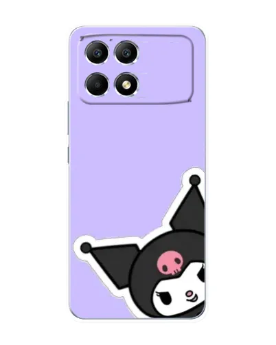 Чехол для Xiaomi POCO F6 с картинкой «Забавная Kuromi»