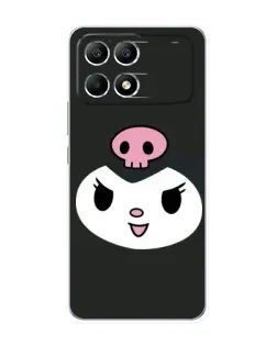 Чехол для Xiaomi POCO F6 с картинкой «Большая мордочка Куроми»