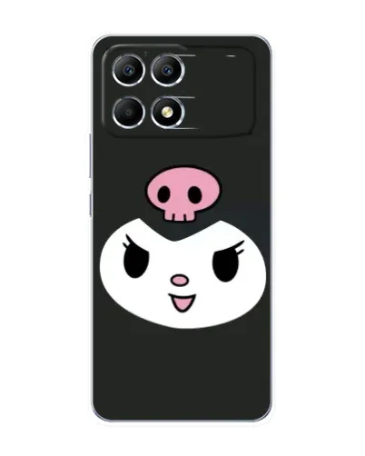 Чехол для Xiaomi POCO F6 с картинкой «Большая мордочка Куроми»