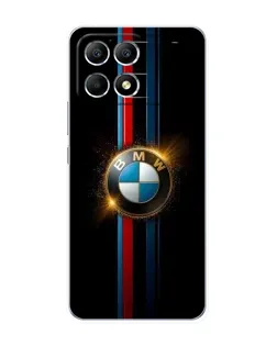 Чехол для Xiaomi POCO F6 с картинкой «BMW M-Power неон»