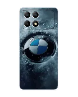 Чехол для Xiaomi POCO F6 с картинкой «Логотип BMW — лед» Чехол для Xiaomi POCO F6 с картинкой «Логотип BMW — лед»