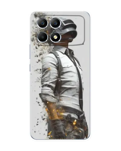 Чохол для Xiaomi POCO F6 з картинкою «PUBG — боєць у пилу» Чохол для Xiaomi POCO F6 з картинкою «PUBG — боєць у пилу»