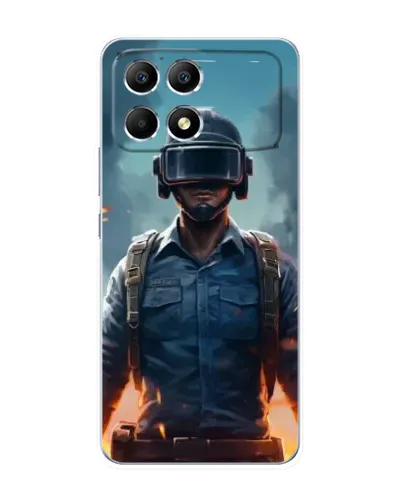 Чохол для Xiaomi POCO F6 з картинкою «PUBG — реалістичний герой» Чохол для Xiaomi POCO F6 з картинкою «PUBG — реалістичний герой»