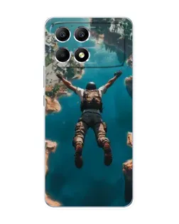 Чохол для Xiaomi POCO F6 з картинкою «PUBG — вільне падіння»