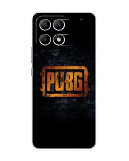 Чохол для Xiaomi POCO F6 з картинкою «PUBG — золотий логотип»