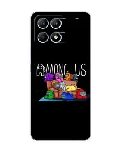 Чехол для Xiaomi POCO F6 с картинкой «Логотип Among Us» Чехол для Xiaomi POCO F6 с картинкой «Логотип Among Us»
