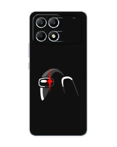 Чехол для Xiaomi POCO F6 с картинкой «Among Us шлем» Чехол для Xiaomi POCO F6 с картинкой «Among Us шлем»