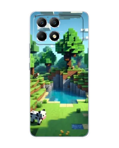 Чехол для Xiaomi POCO F6 с картинкой «Minecraft летний день» Чехол для Xiaomi POCO F6 с картинкой «Minecraft летний день»
