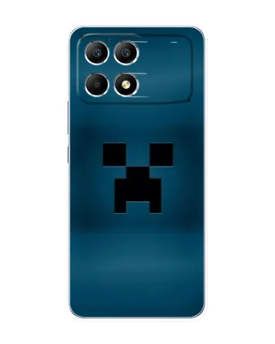 Чехол для Xiaomi POCO F6 с картинкой «Крипер текстура» Чехол для Xiaomi POCO F6 с картинкой «Крипер текстура»