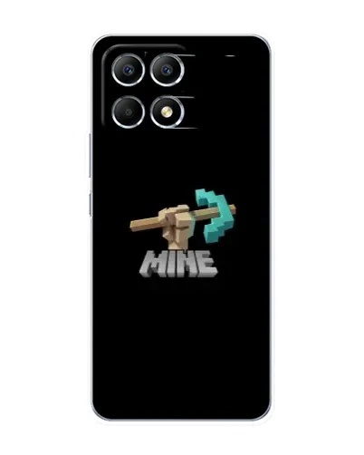 Чехол для Xiaomi POCO F6 с картинкой «Алмазная кирка» Чехол для Xiaomi POCO F6 с картинкой «Алмазная кирка»