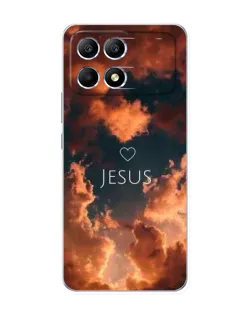 Чехол для Xiaomi POCO F6 с картинкой «Сияние Имени Jesus» Чехол для Xiaomi POCO F6 с картинкой «Сияние Имени Jesus»