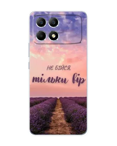 Чехол для Xiaomi POCO F6 с картинкой «Не бойся — веруй» Чехол для Xiaomi POCO F6 с картинкой «Не бойся — веруй»