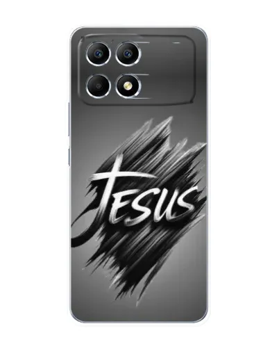 Чехол для Xiaomi POCO F6 с картинкой «Надпись Jesus Graffiti» Чехол для Xiaomi POCO F6 с картинкой «Надпись Jesus Graffiti»