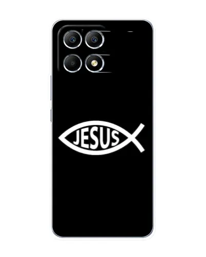 Чехол для Xiaomi POCO F6 с картинкой «Классический Jesus» Чехол для Xiaomi POCO F6 с картинкой «Классический Jesus»