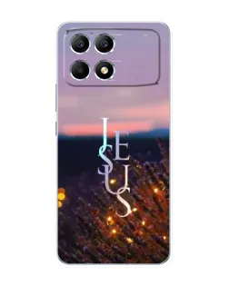 Чехол для Xiaomi POCO F6 с картинкой «Свет Божий ночью»