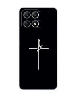 Чехол для Xiaomi POCO F6 с картинкой «Тонкий крест»