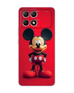 Чехол для Xiaomi POCO F6 с картинкой «Mickey в полный рост»