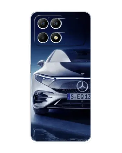 Чехол для Xiaomi POCO F6 с картинкой «Mercedes EQ — будущее» Чехол для Xiaomi POCO F6 с картинкой «Mercedes EQ — будущее»