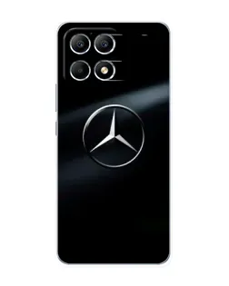 Чехол для Xiaomi POCO F6 с картинкой «Mercedes на металле» Чехол для Xiaomi POCO F6 с картинкой «Mercedes на металле»