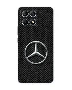 Чехол для Xiaomi POCO F6 с картинкой «Карбоновый Mercedes стиль» Чехол для Xiaomi POCO F6 с картинкой «Карбоновый Mercedes стиль»