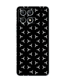 Чехол для Xiaomi POCO F6 с картинкой «Mercedes паттерн звезд» Чехол для Xiaomi POCO F6 с картинкой «Mercedes паттерн звезд»