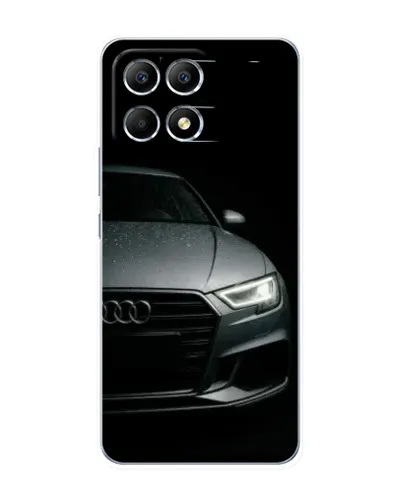 Чехол для Xiaomi POCO F6 с картинкой «Audi — детализация кузова» Чехол для Xiaomi POCO F6 с картинкой «Audi — детализация кузова»